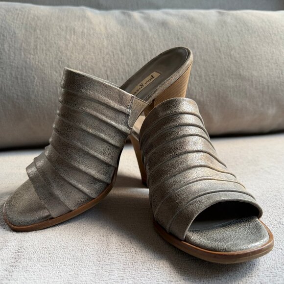 Paul Green Silver Winston Mules size 6.5 - Picture 6 of 6